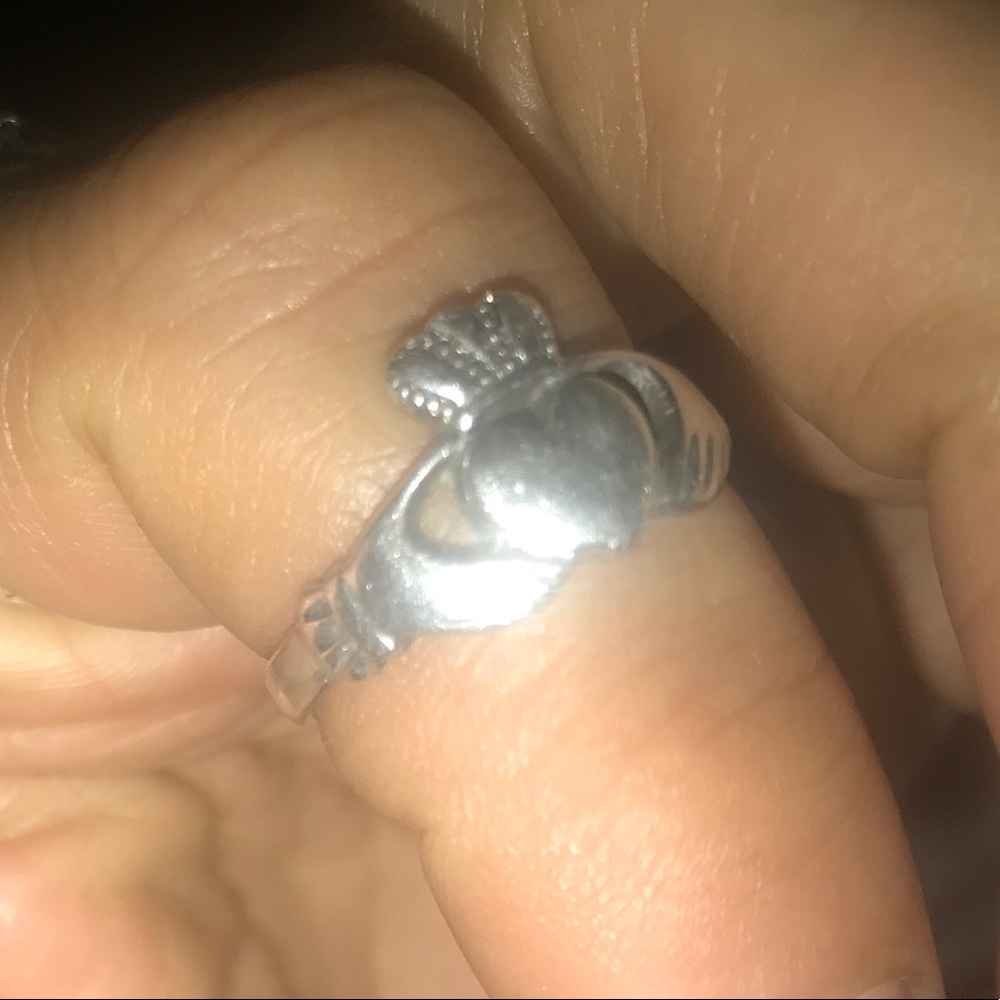 Silver 925 Claddagh ring
